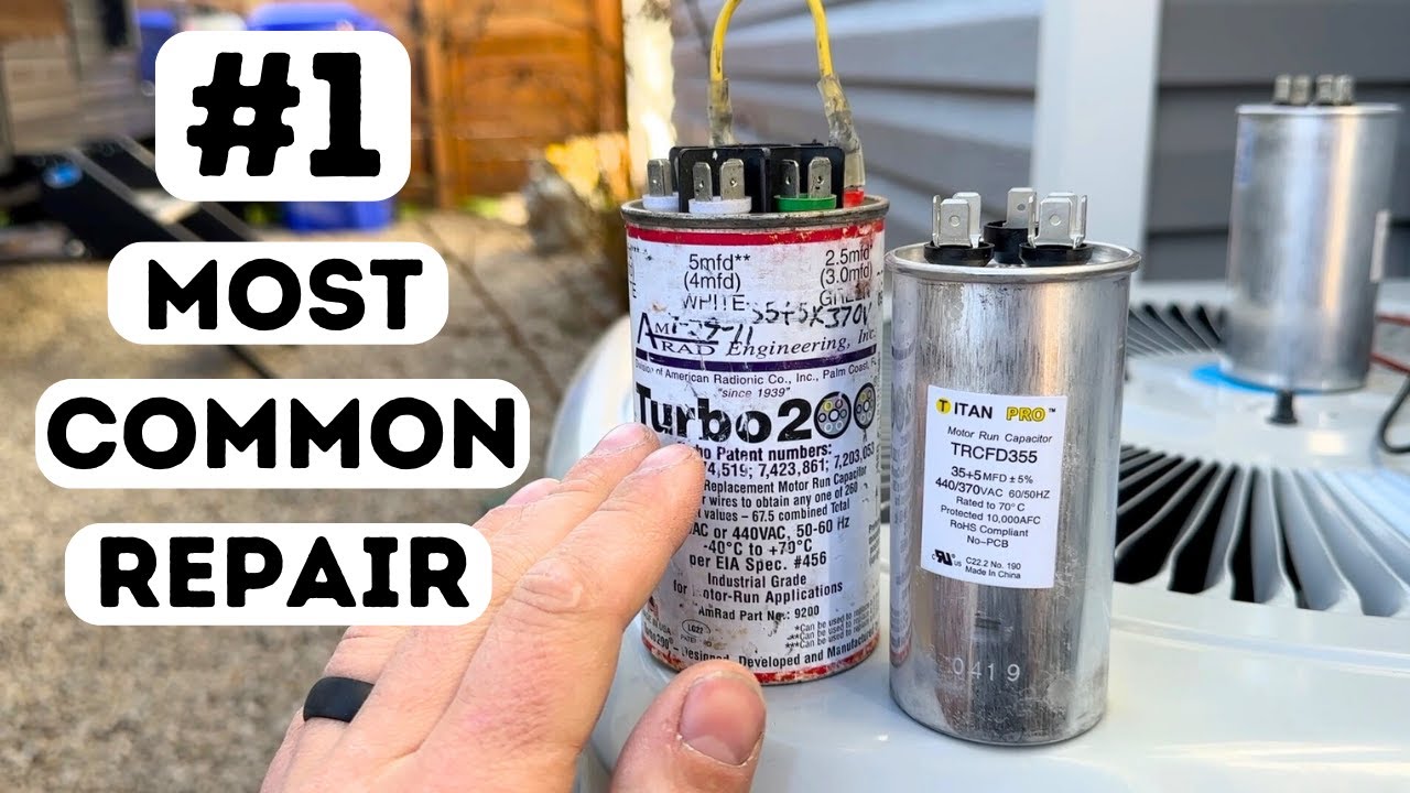 Air Conditioner Capacitor Replacement