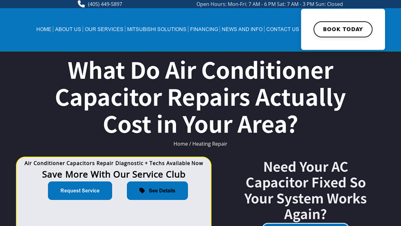 Air Conditioner Capacitor Replacement