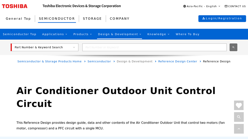 Air Conditioner Outdoor Unit Control Circuit