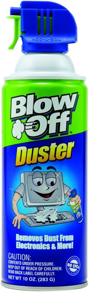 Air Dusters Blow Away Particles
