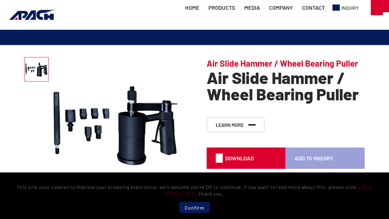 Air Slide Hammer / Wheel Bearing Puller