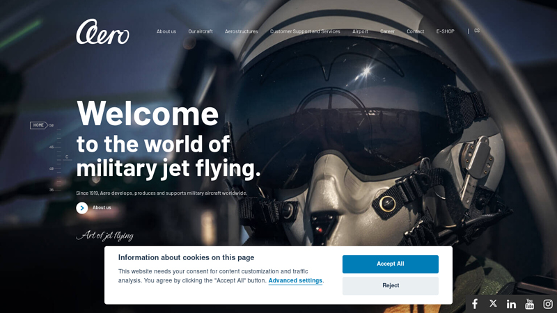 Aircraft production based on a century of experience