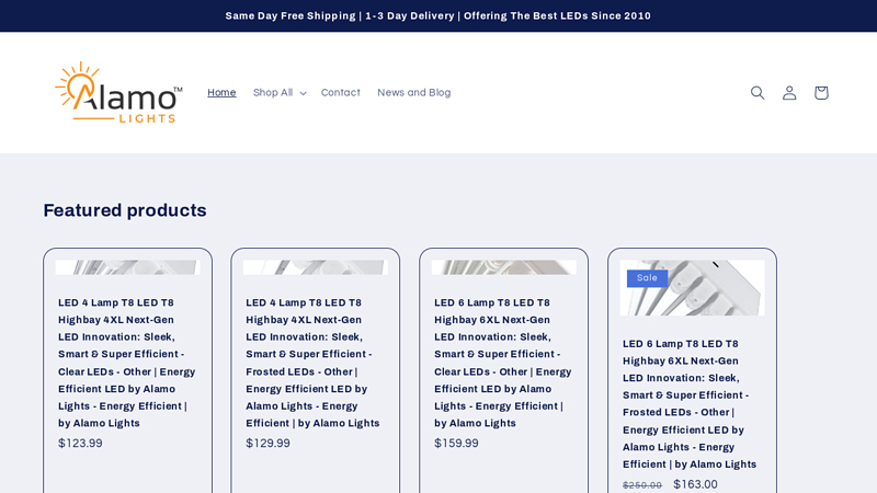 Alamo Lights: LEDs of Texas