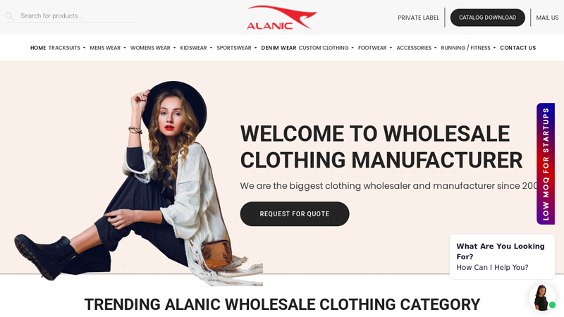Alanic Wholesale Clothing