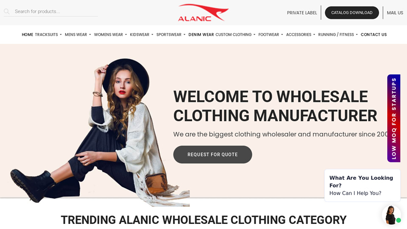 Alanic Wholesale Clothing