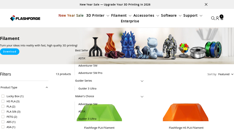All 3D Printing Materials