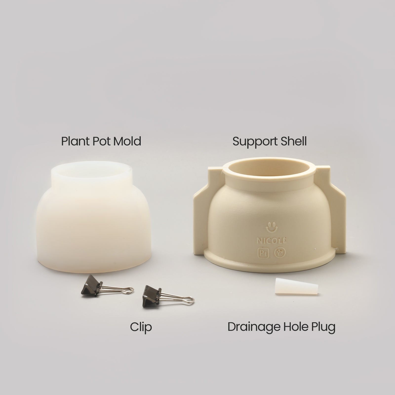 All Concrete and Jesmonite Molds