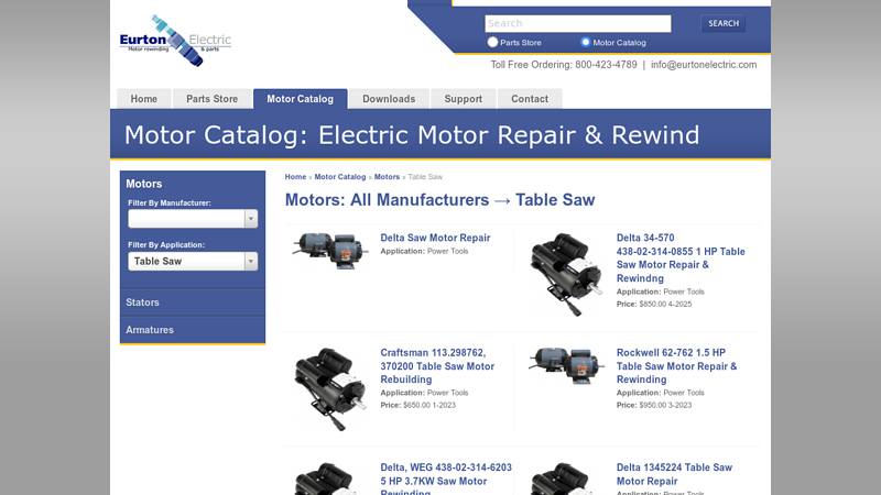 All Manufacturers » Table Saw