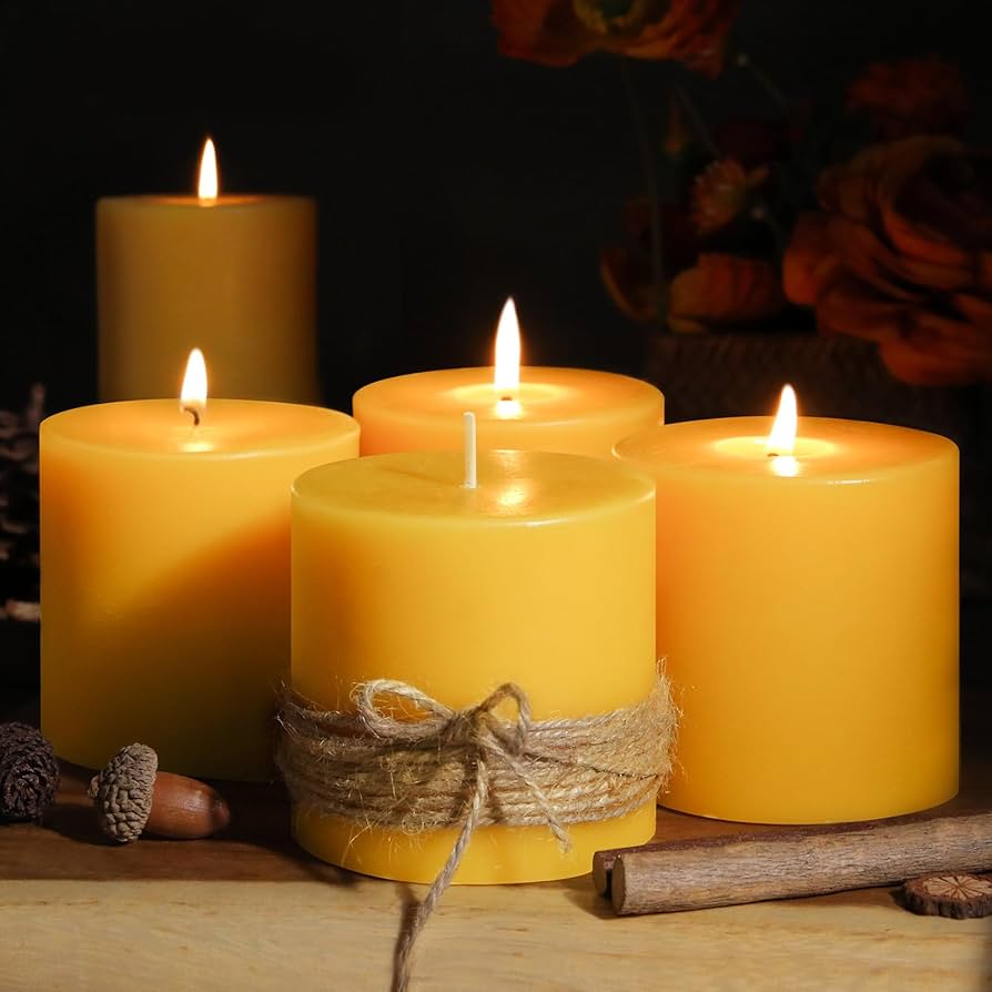 All Natural & Pure USA Beeswax Candle Shop