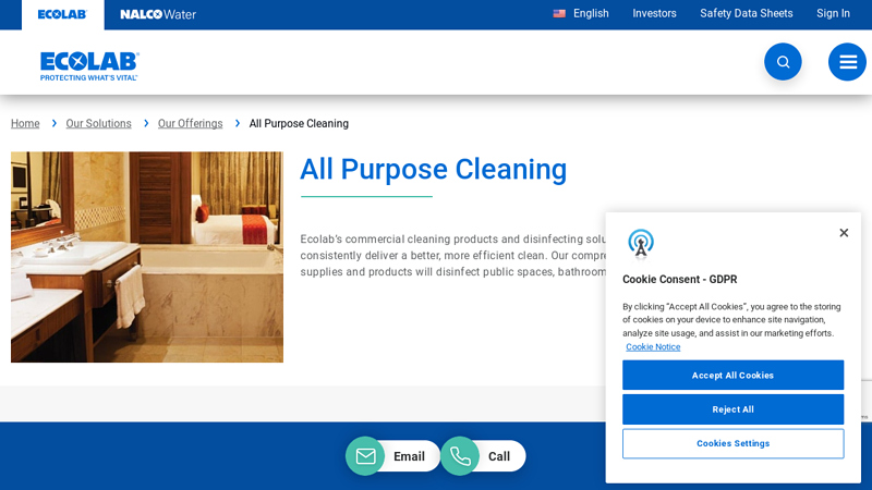 All Purpose Cleaning
