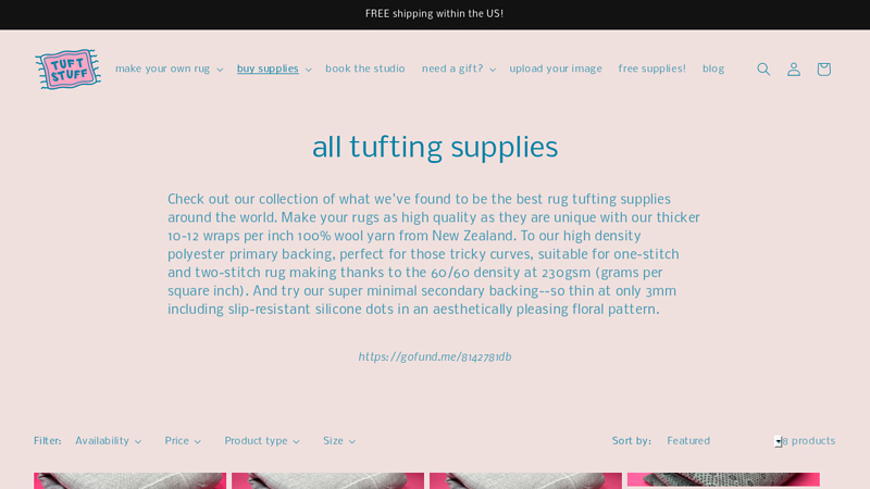 all tufting supplies