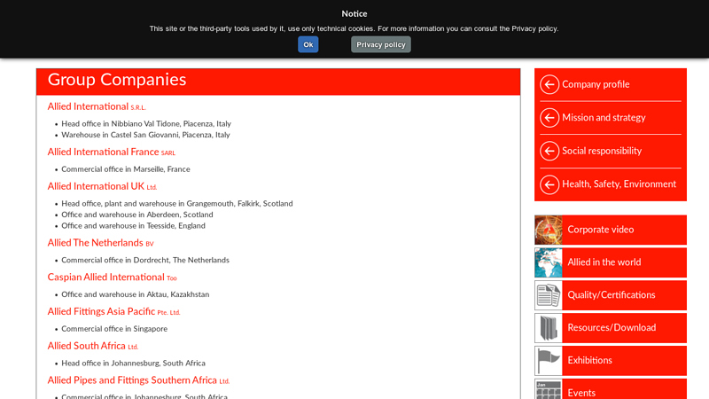 Allied group companies