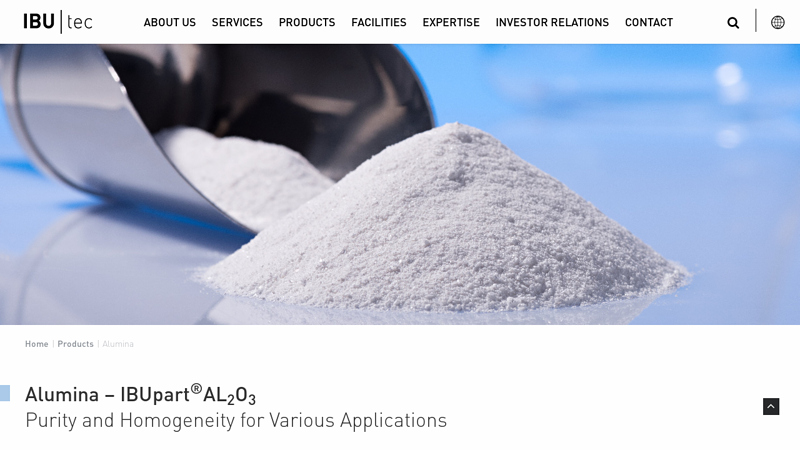 Alumina – IBUpart®AL2O3