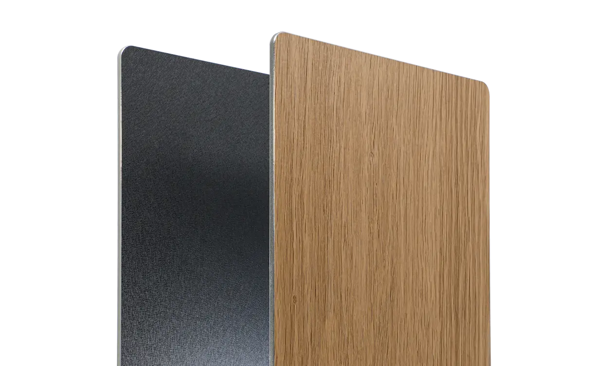 Aluminium composite panels and assembly systems STACBOND