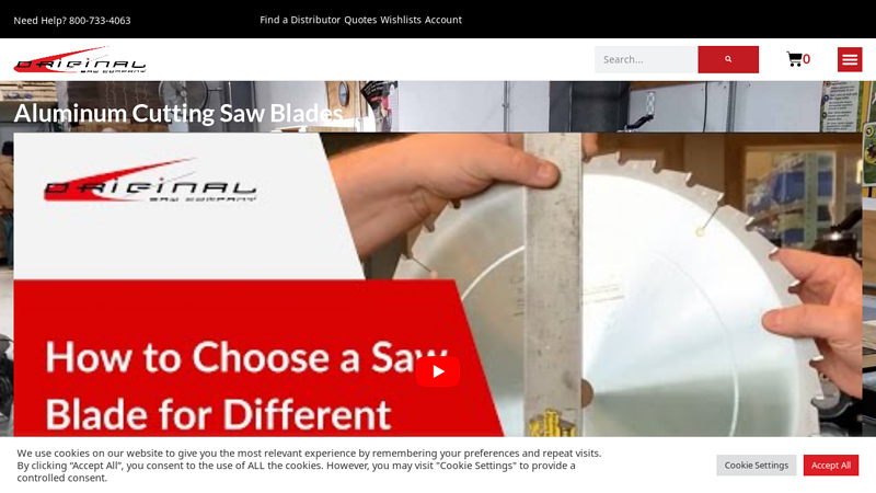 Aluminum Cutting Saw Blades Archives