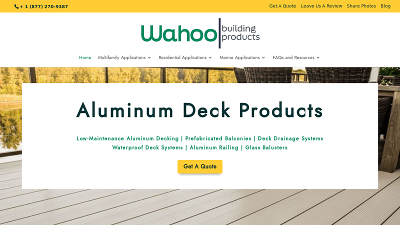 Aluminum Deck Products