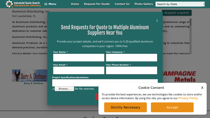 Aluminum Distributing, Inc.