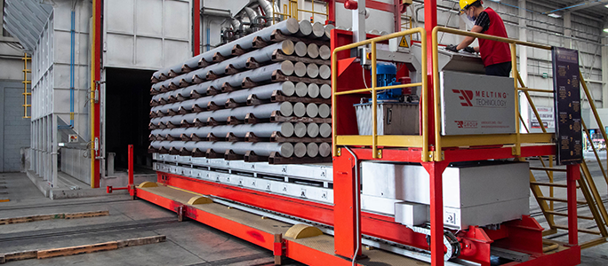 Aluminum Extrusion and Anodizing Aluminum Factory in Mexico