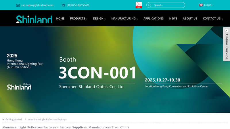 Aluminum Light Reflectors Factorys