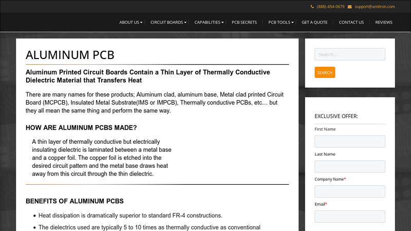 Aluminum PCB – Amitron