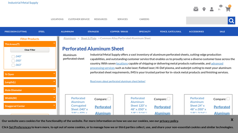 Aluminum Perforated Sheet Supplier