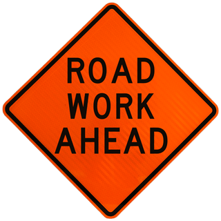 Aluminum Road Work Signs