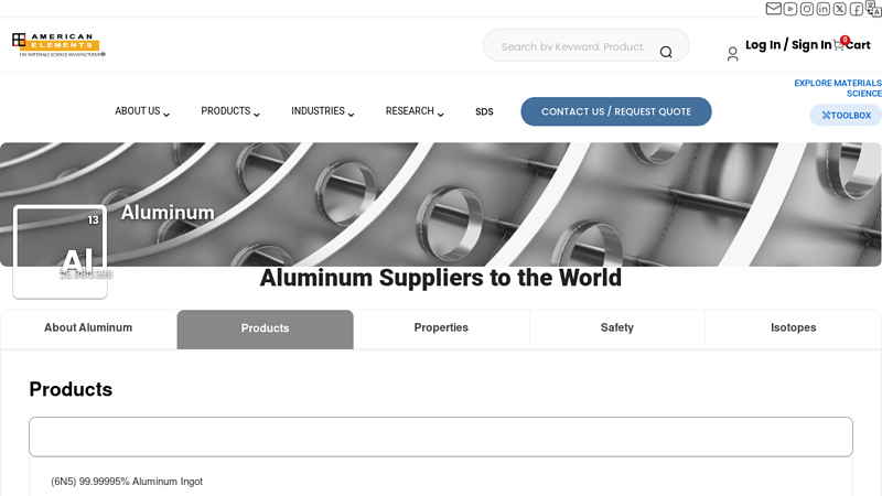 Aluminum Suppliers
