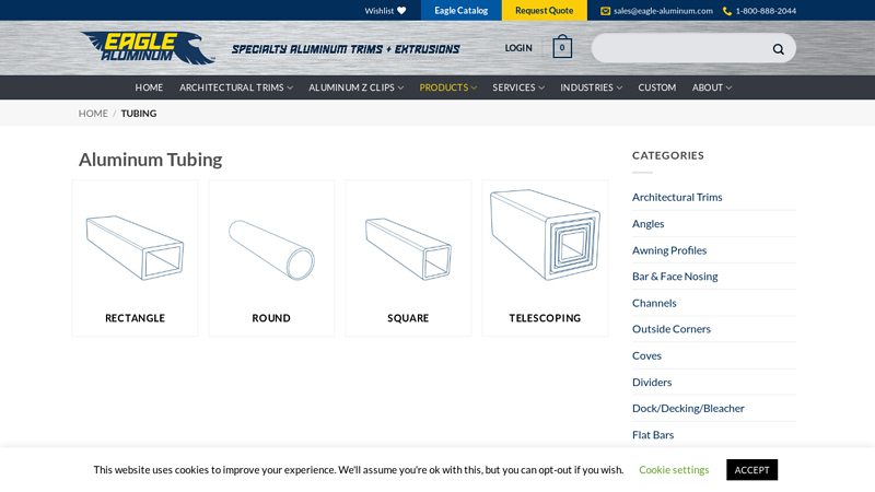 Aluminum Tubing & Piping for Sale