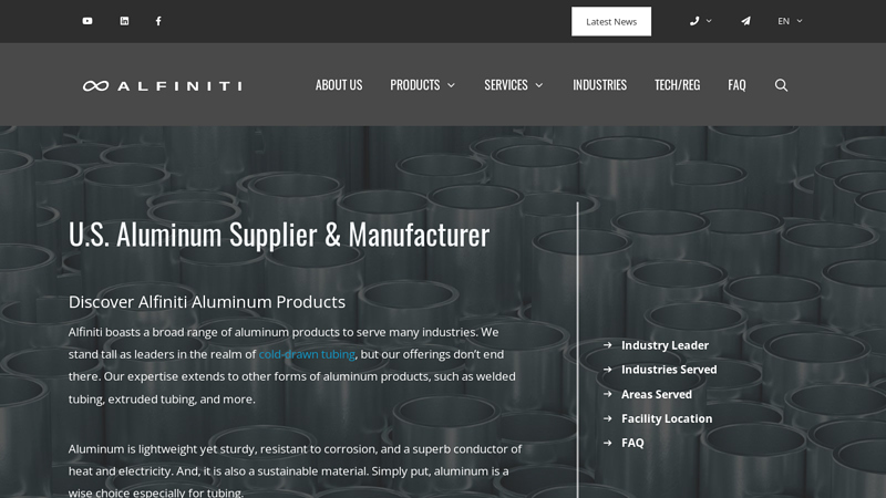 Aluminum Tubing Supplier & Manufacturer