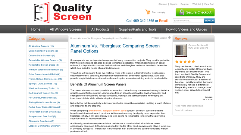 Aluminum Vs. Fiberglass