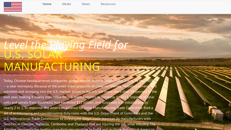 American Alliance for Solar Manufacturing Trade Committee