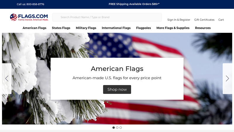 American Made Flags at Flags.com