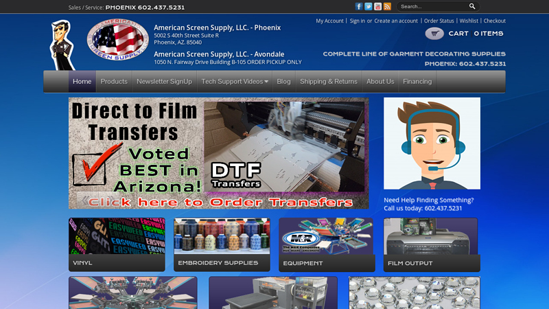 American Screen Supply, LLC.