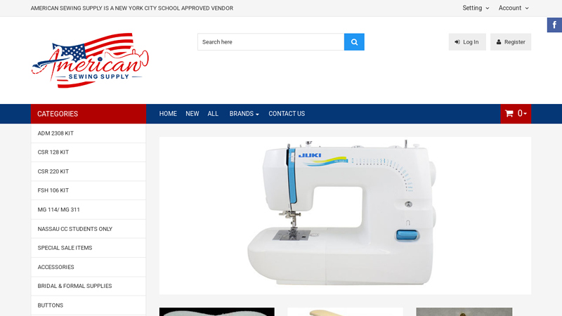 American Sewing Supply, Pay Less, Buy More...