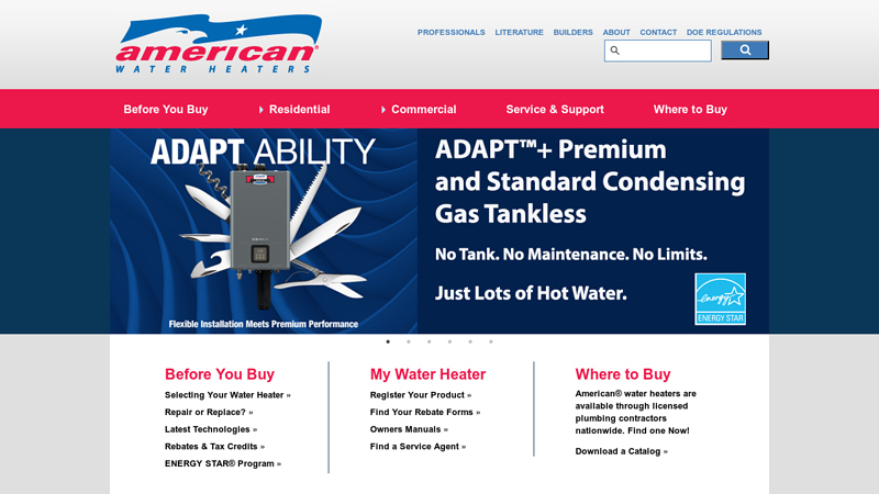 American Water Heaters