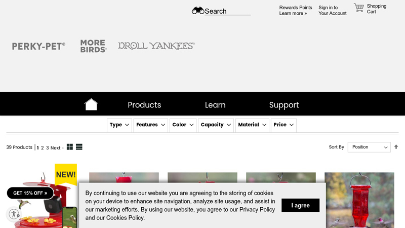 America's Favorite Hummingbird Feeders