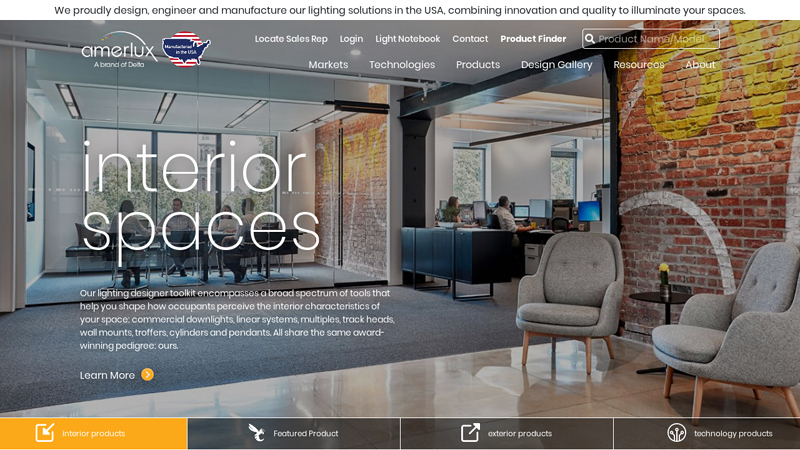 Amerlux - Commercial Lighting Manufacturer