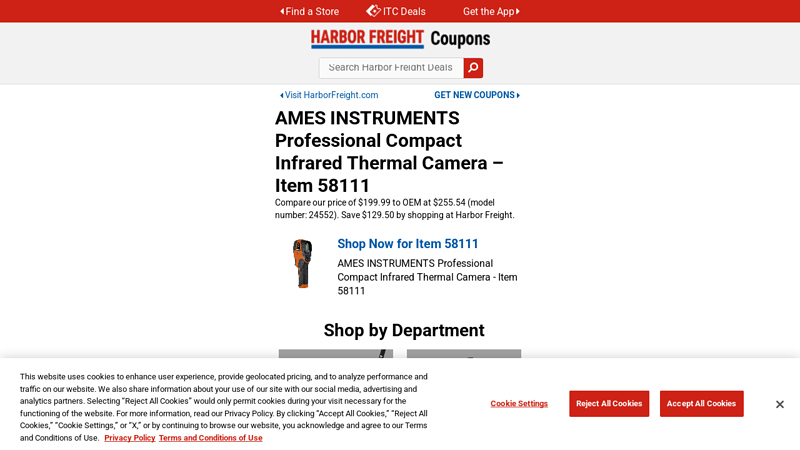 AMES INSTRUMENTS Professional Compact Infrared Thermal ...
