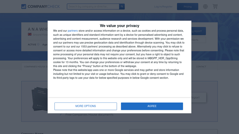 ana wholesale limited