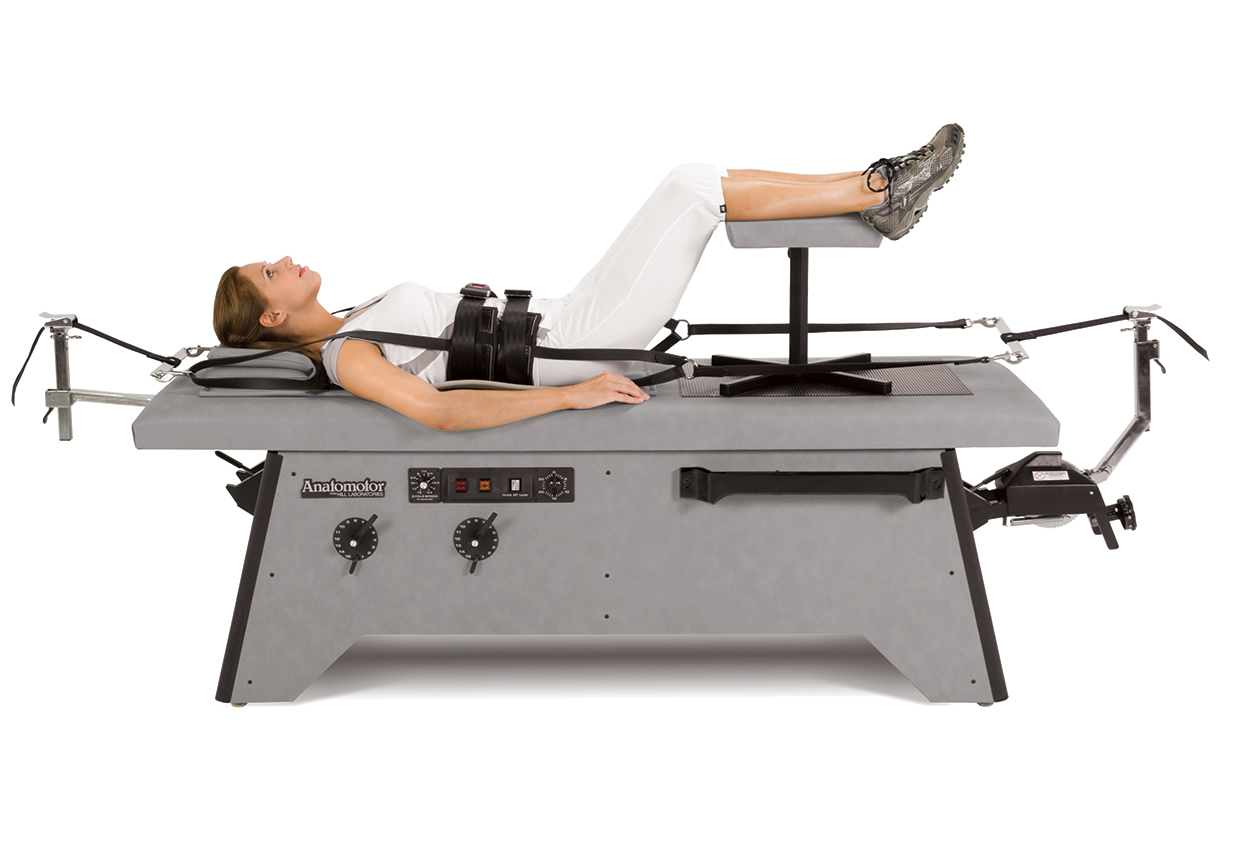 Anatomotor Chiropractic Spinal Traction Roller Table