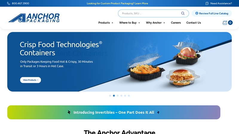 Anchor Packaging: Foodservice To Go Packaging Solutions