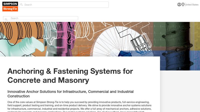 Anchoring & Fastening Systems for Concrete and Masonry