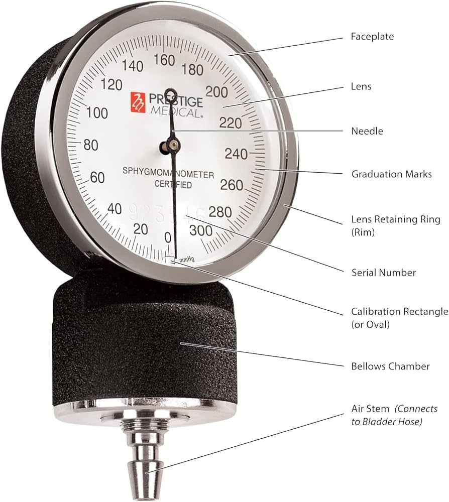 Aneroid sphygmomanometer