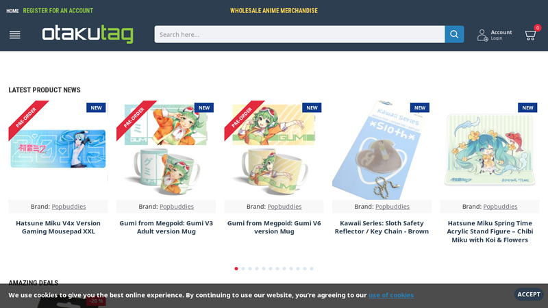 Anime Wholesale official Merchandise