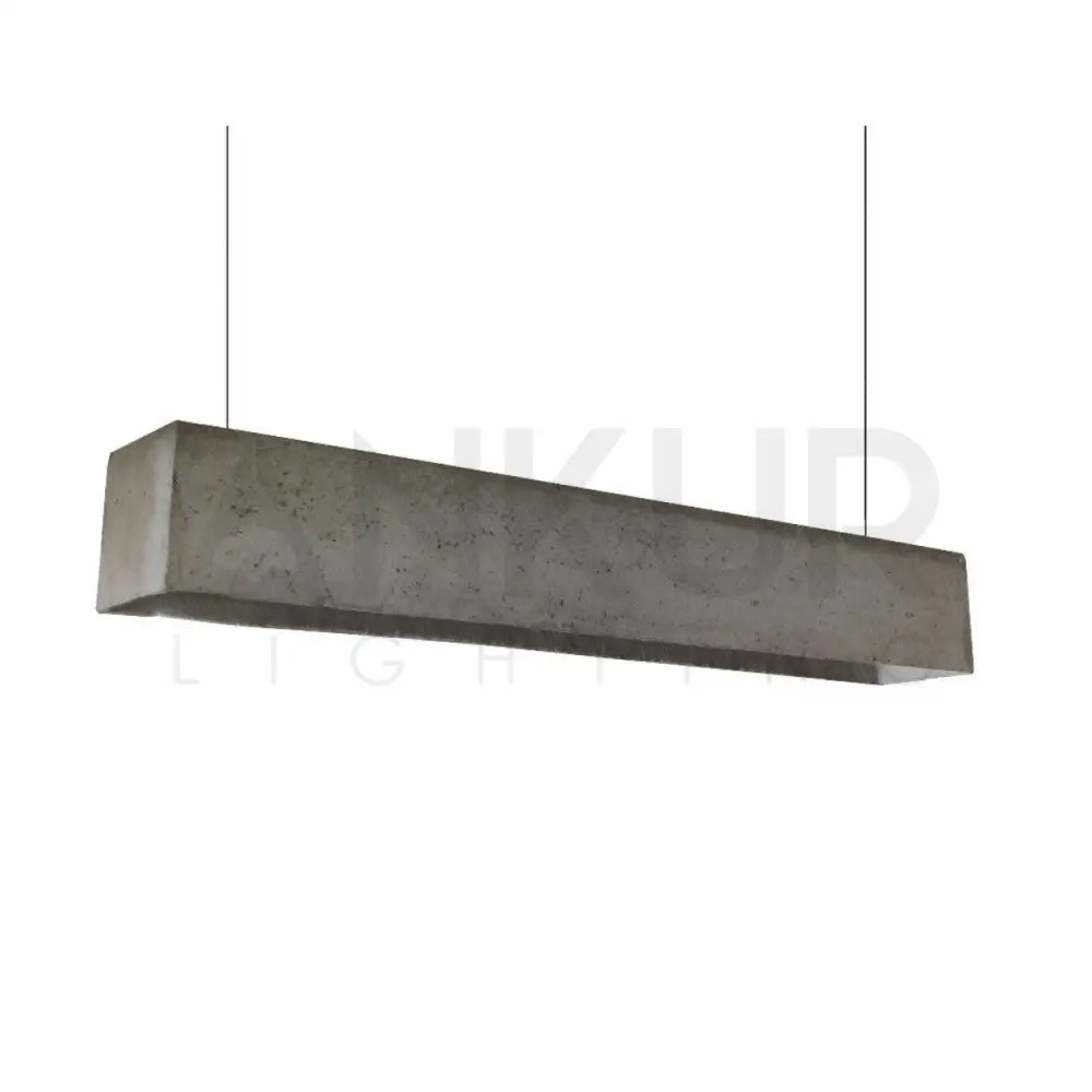 ankur linear concrete hanging light