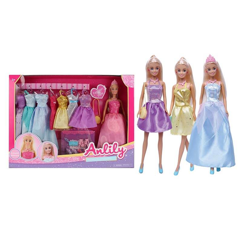 Anlily Barbie Doll