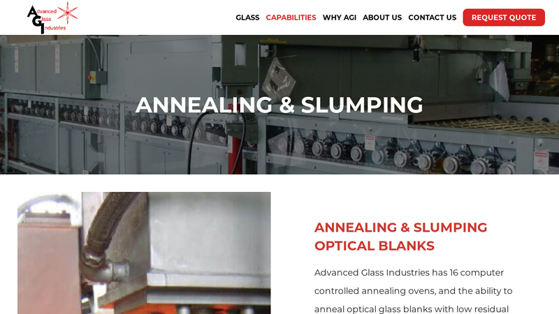 Annealing & Slumping Glass Manufacturer