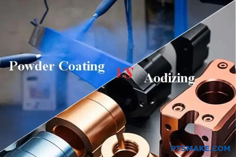Anodising vs Powder Coating