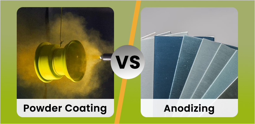 Anodizing vs Powder Coating