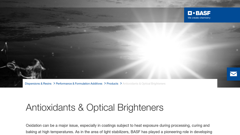 Antioxidants & Optical Brighteners